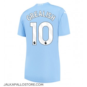 Manchester City Jack Grealish #10 Kotipaita Naisten 2023-24 Lyhythihainen